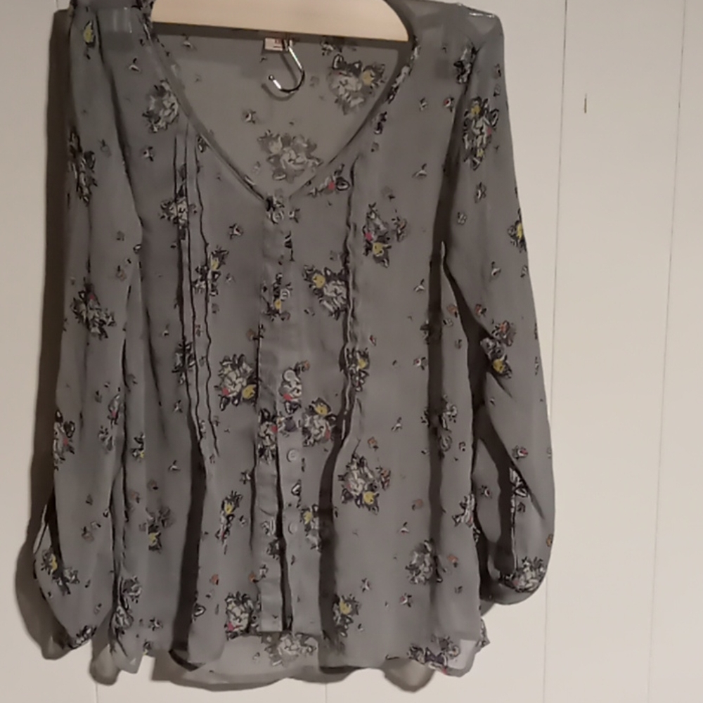 Mossimo sheer blouse